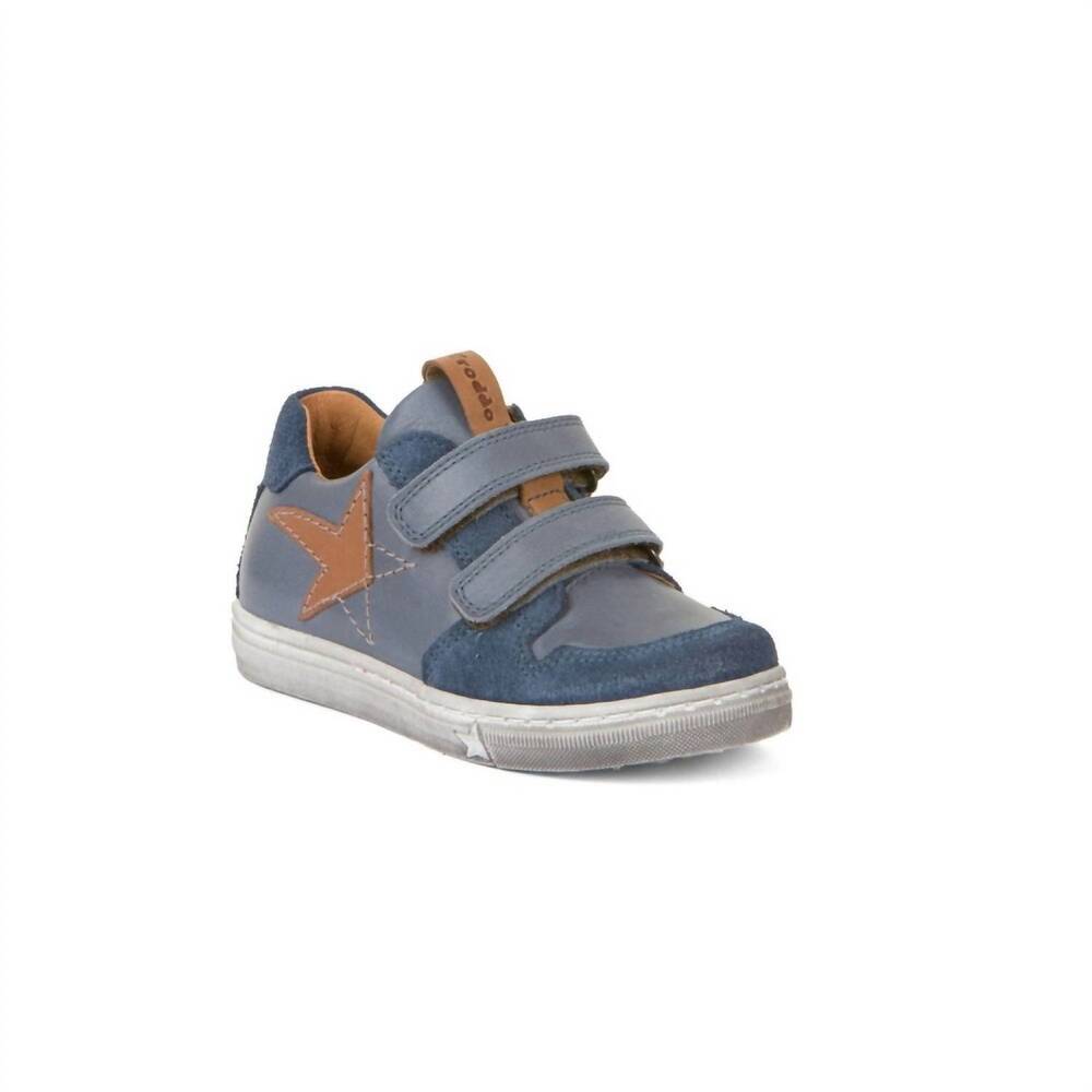 NEW FRODDO boys dolby sneakers in denim